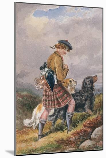 Young Scottish Gamekeeper with Dead Game, C.1865-null-Mounted Giclee Print