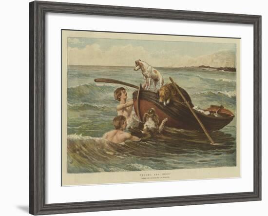 Young Sea Dogs-Samuel Edmund Waller-Framed Giclee Print