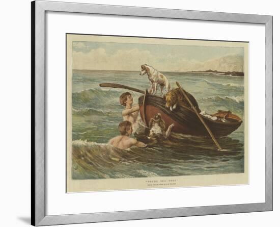 Young Sea Dogs-Samuel Edmund Waller-Framed Giclee Print