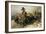 Young Shepherd in the Snow, C. 1872-Heinrich von Zügel-Framed Giclee Print