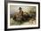 Young Shepherd in the Snow, C. 1872-Heinrich von Zügel-Framed Giclee Print