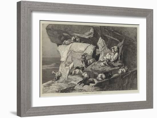 Young Shepherds of the Carpathian Mountains-null-Framed Giclee Print