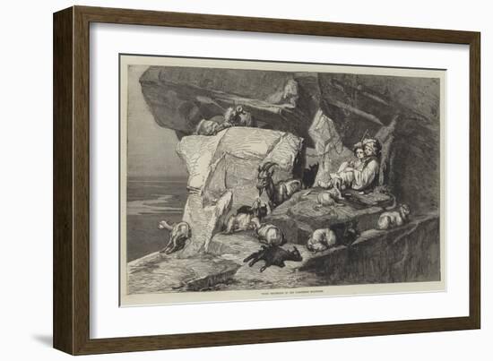 Young Shepherds of the Carpathian Mountains-null-Framed Giclee Print