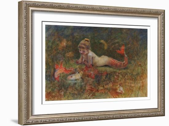 Young Siren-Hector Caffieri-Framed Art Print