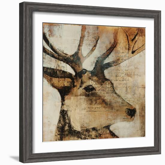 Young Stag-Kari Taylor-Framed Giclee Print