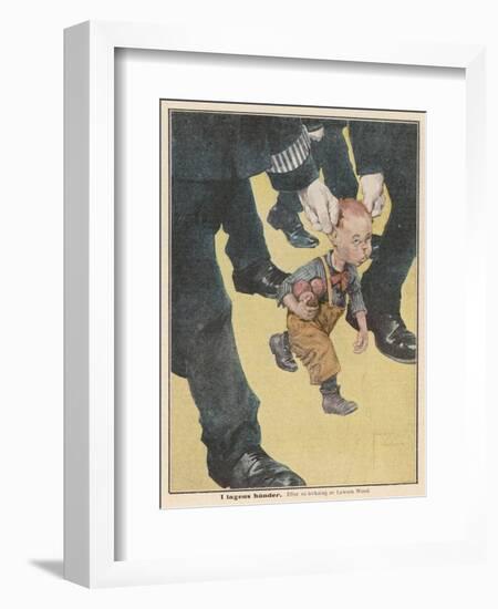 Young Thief-Lawson Wood-Framed Art Print