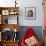 Young Tibetan Girl, Sakya Monastery, Tibet, China-Keren Su-Framed Photographic Print displayed on a wall