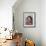 Young Tibetan Girl, Sakya Monastery, Tibet, China-Keren Su-Framed Photographic Print displayed on a wall