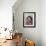 Young Tibetan Girl, Sakya Monastery, Tibet, China-Keren Su-Framed Photographic Print displayed on a wall