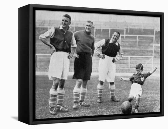 Young Tony Hapgood Shows His Skills at Highbury, London, C1933-C1937-null-Framed Premier Image Canvas