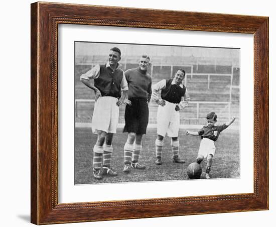 Young Tony Hapgood Shows His Skills at Highbury, London, C1933-C1937-null-Framed Giclee Print