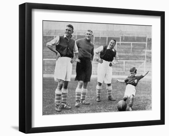 Young Tony Hapgood Shows His Skills at Highbury, London, C1933-C1937-null-Framed Giclee Print