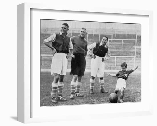 Young Tony Hapgood Shows His Skills at Highbury, London, C1933-C1937-null-Framed Giclee Print