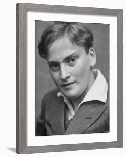 Young Violin Virtuoso Yehudi Menuhin-Alfred Eisenstaedt-Framed Premium Photographic Print