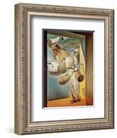 Young Virgin Auto-Sodomized by Her Own Chastity, c.1954-Salvador Dalí-Framed Art Print