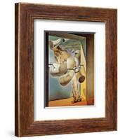 Young Virgin Auto-Sodomized by Her Own Chastity, c.1954-Salvador Dalí-Framed Art Print