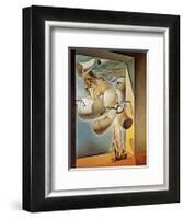 Young Virgin Auto-Sodomized by Her Own Chastity, c.1954-Salvador Dalí-Framed Art Print
