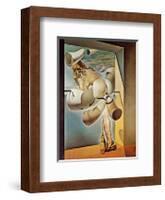Young Virgin Auto-Sodomized by Her Own Chastity, c.1954-Salvador Dalí-Framed Art Print