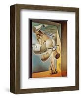Young Virgin Auto-Sodomized by Her Own Chastity, c.1954-Salvador Dalí-Framed Art Print