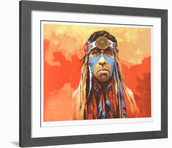 Young Warrior-Jorge Tarallo-Framed Collectable Print