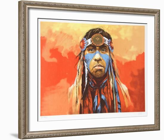 Young Warrior-Jorge Tarallo-Framed Collectable Print