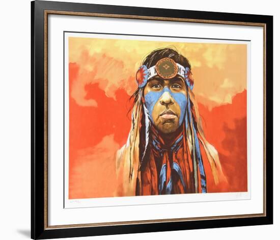 Young Warrior-Jorge Tarallo-Framed Collectable Print