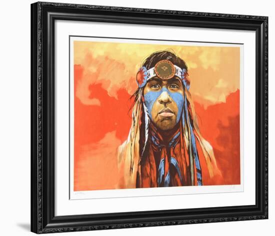 Young Warrior-Jorge Tarallo-Framed Collectable Print