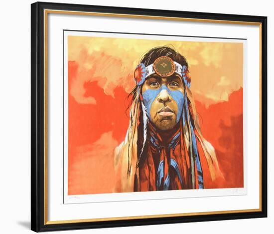 Young Warrior-Jorge Tarallo-Framed Collectable Print