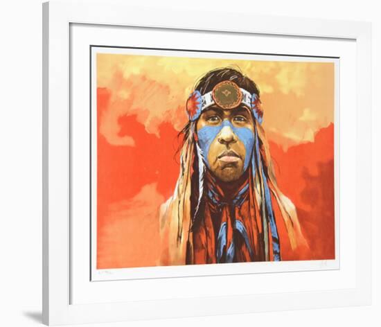 Young Warrior-Jorge Tarallo-Framed Collectable Print