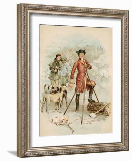 Young Washington, Surveyor-North American-Framed Giclee Print