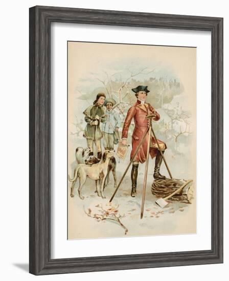 Young Washington, Surveyor-North American-Framed Giclee Print