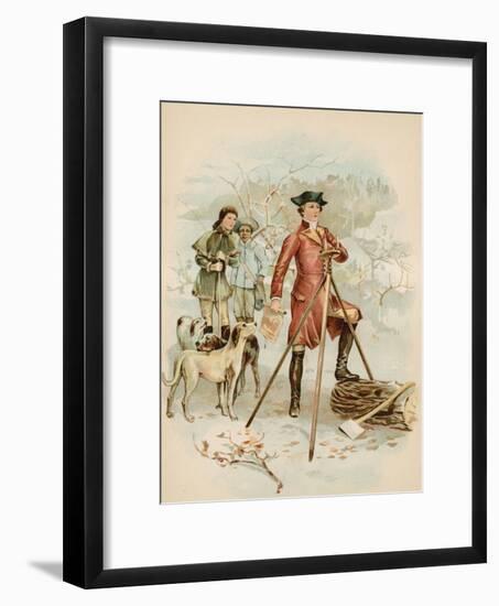 Young Washington, Surveyor-North American-Framed Giclee Print