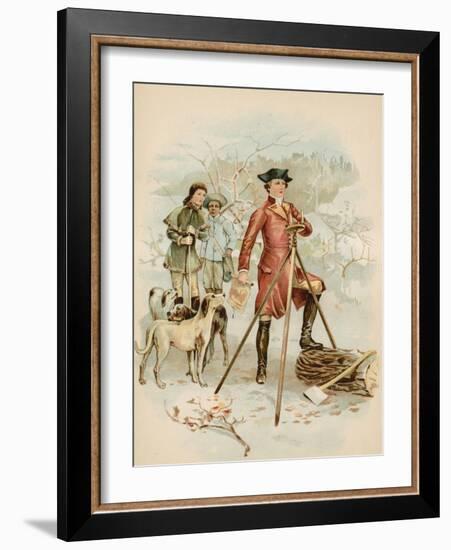 Young Washington, Surveyor-North American-Framed Giclee Print