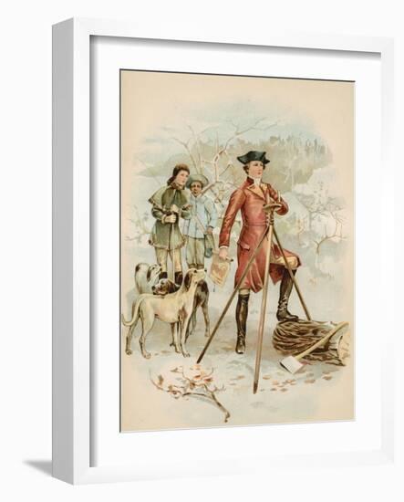 Young Washington, Surveyor-North American-Framed Giclee Print