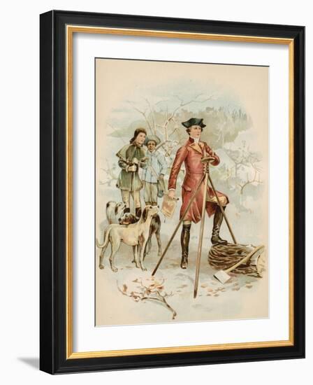 Young Washington, Surveyor-North American-Framed Giclee Print