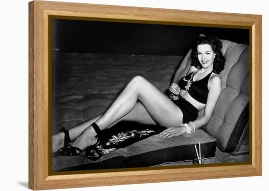 Young Widow, Jane Russell, 1946-null-Framed Stretched Canvas