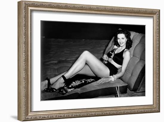 Young Widow, Jane Russell, 1946-null-Framed Photo