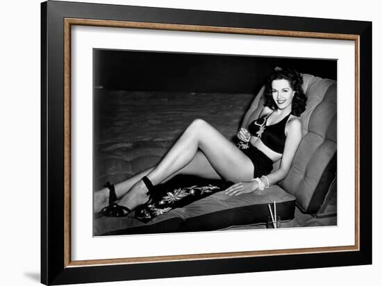 Young Widow, Jane Russell, 1946-null-Framed Photo