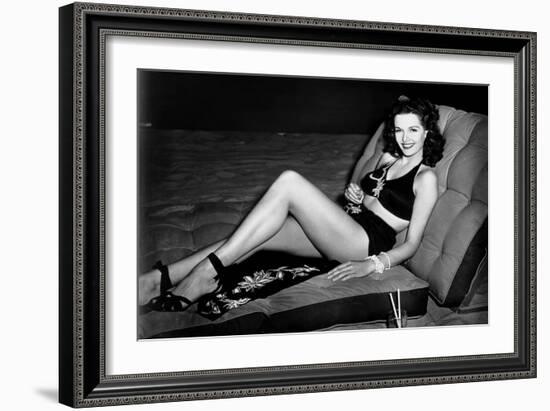 Young Widow, Jane Russell, 1946-null-Framed Photo