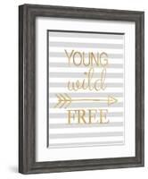 Young, Wild and Free-Miyo Amori-Framed Art Print