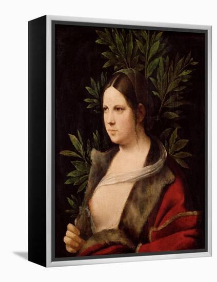 Young Woman, 1506-Giorgione-Framed Premier Image Canvas