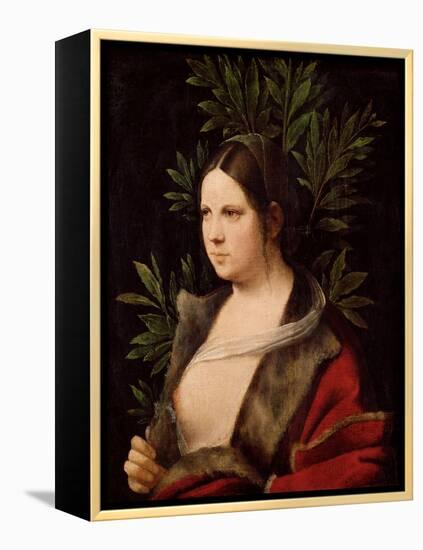 Young Woman, 1506-Giorgione-Framed Premier Image Canvas