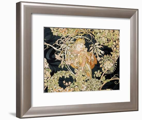 Young Woman, 1898-99-Alphonse Mucha-Framed Giclee Print