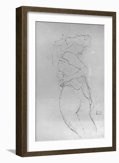 Young Woman, 1917-Gustav Klimt-Framed Giclee Print