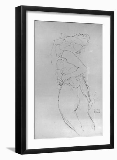 Young Woman, 1917-Gustav Klimt-Framed Giclee Print