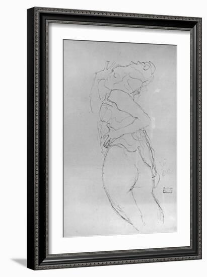 Young Woman, 1917-Gustav Klimt-Framed Giclee Print