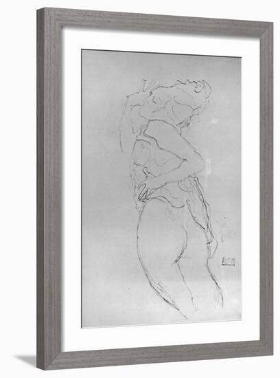 Young Woman, 1917-Gustav Klimt-Framed Giclee Print