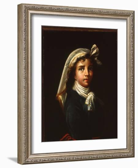 Young Woman, C.1880-Elisabeth Louise Vigee-LeBrun-Framed Giclee Print