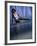 Young Woman Doing Yoga on the Floor-null-Framed Photographic Print