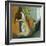 Young Woman Drying Her Neck-Edgar Degas-Framed Giclee Print
